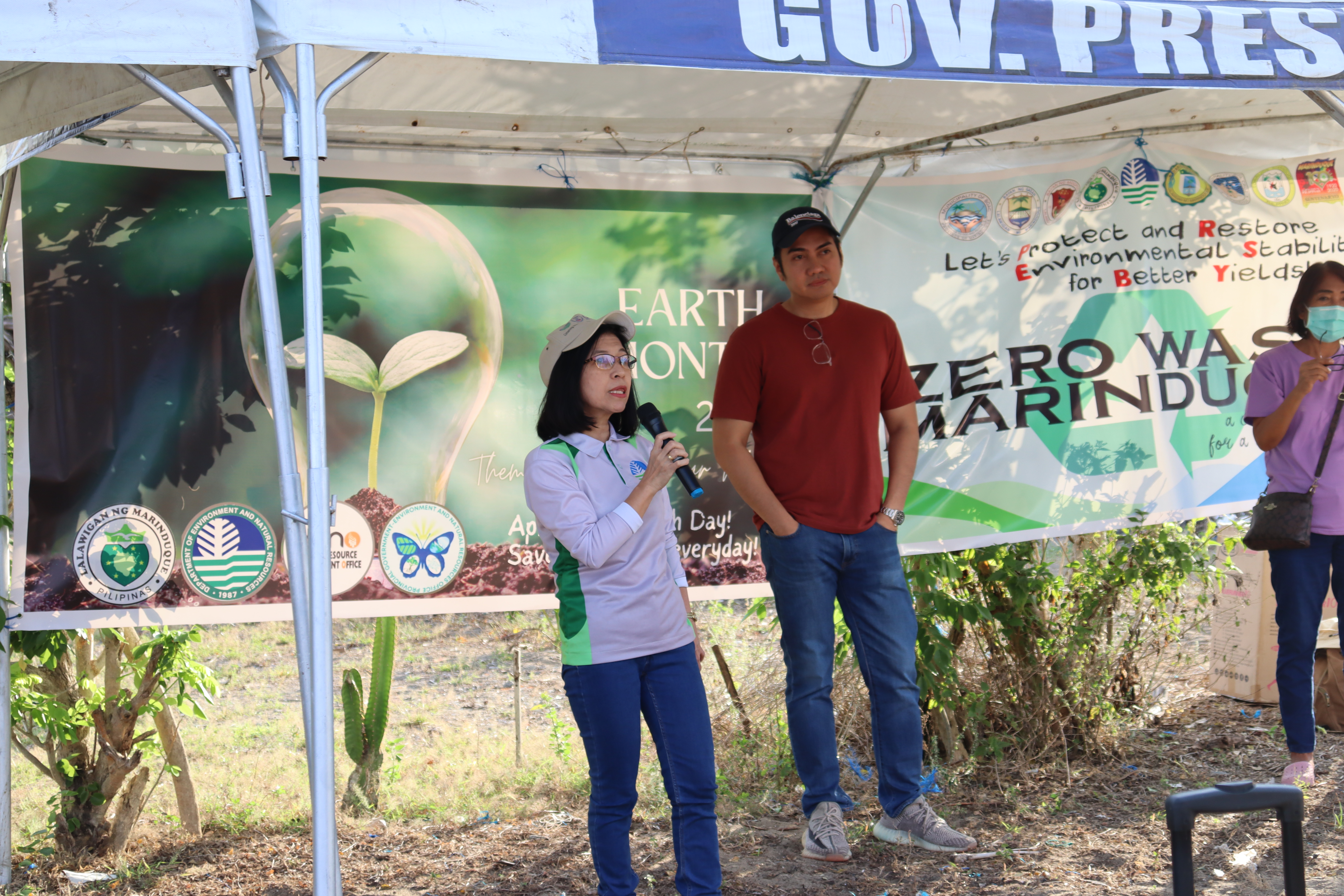 Coastal Clean-up and Mangrove Planting Activity in Celebration of Month of the Planet Earth of PENRO-Marinduque